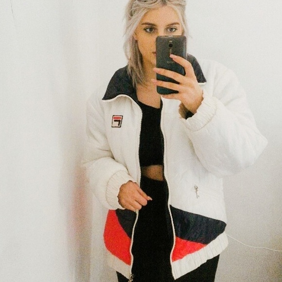 Vintage FILAS Puffer Jacket L - Picture 1 of 9